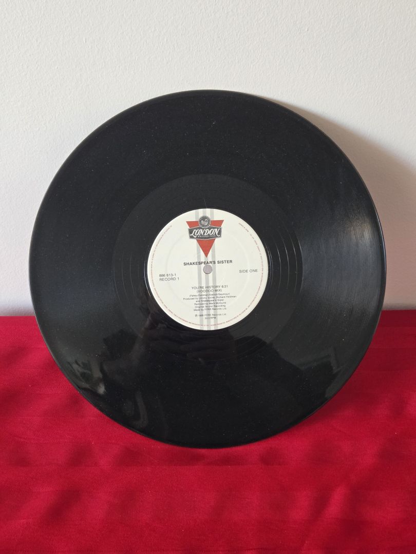 VINTAGE 1989, SHAKESPEAR'S SISTER, YOU'RE HISTORY 12" E.P.!!!