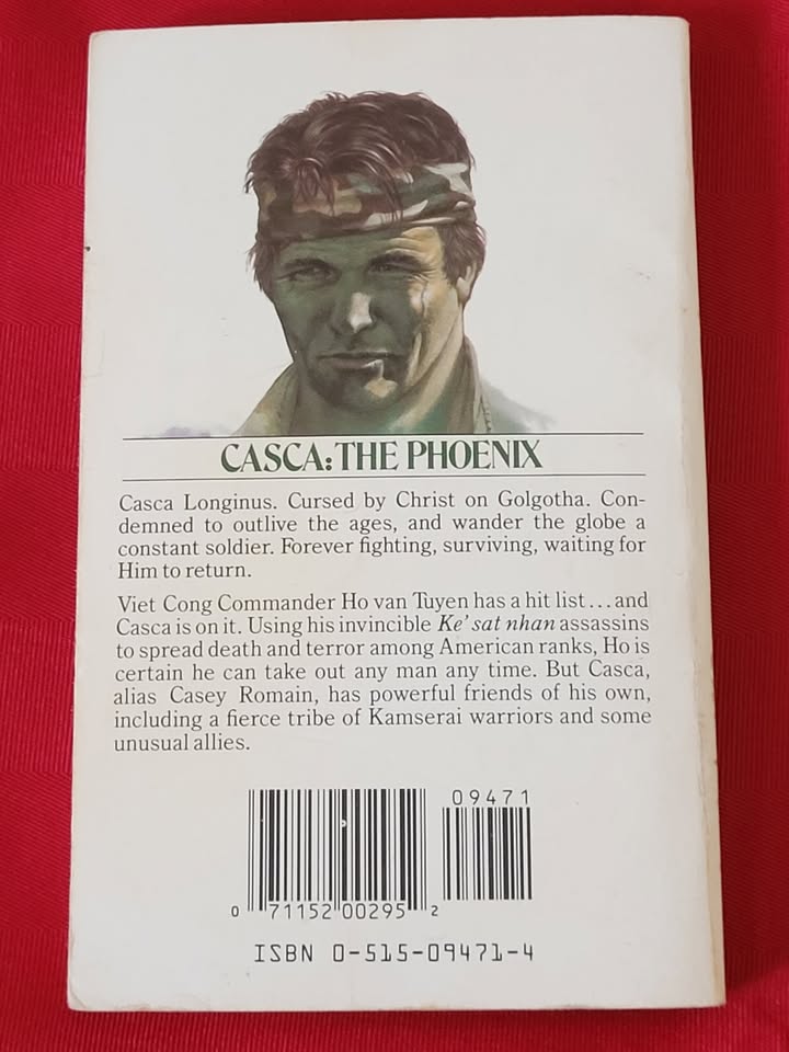 VINTAGE 1987, CASCA THE PHOENIX, BOOK #14, JOVE EDITION!!!