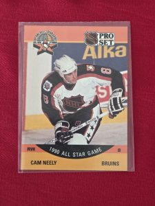 1990 NHL PRO SET, CAM NEELY, 1990 ALL STAR GAME HOCKEY CARD, STILL SEALED!!!