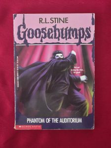 1994, FIRST EDITION, GOOSEBUMPS, PHANTOM OF THE AUDITORIUM BY R.L. STINE!!!