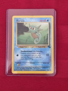 1999 POKEMON, HORSEA CARD!!!